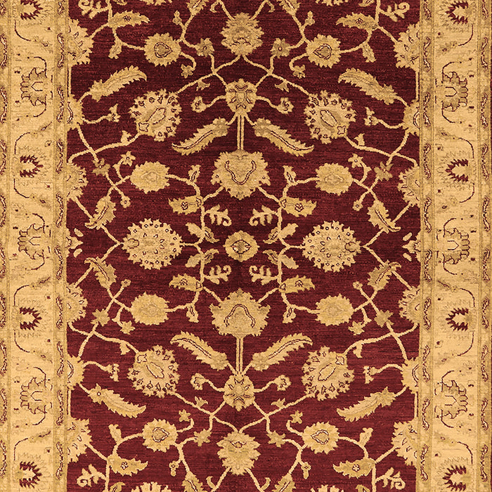 Oriental Brown Traditional Rug, urb2879brn