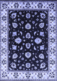 Oriental Blue Traditional Rug, urb2880blu