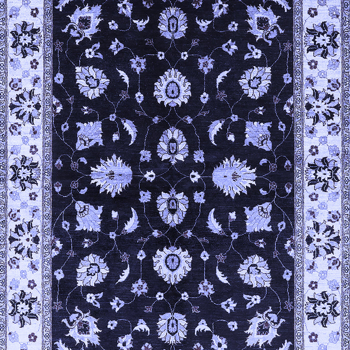 Oriental Blue Traditional Rug, urb2880blu