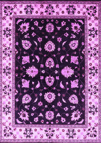 Oriental Purple Traditional Rug, urb2880pur