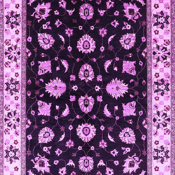 Machine Washable Oriental Purple Traditional Area Rugs, wshurb2880pur