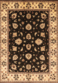 Oriental Brown Traditional Rug, urb2880brn