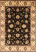 Oriental Brown Traditional Rug, urb2880brn