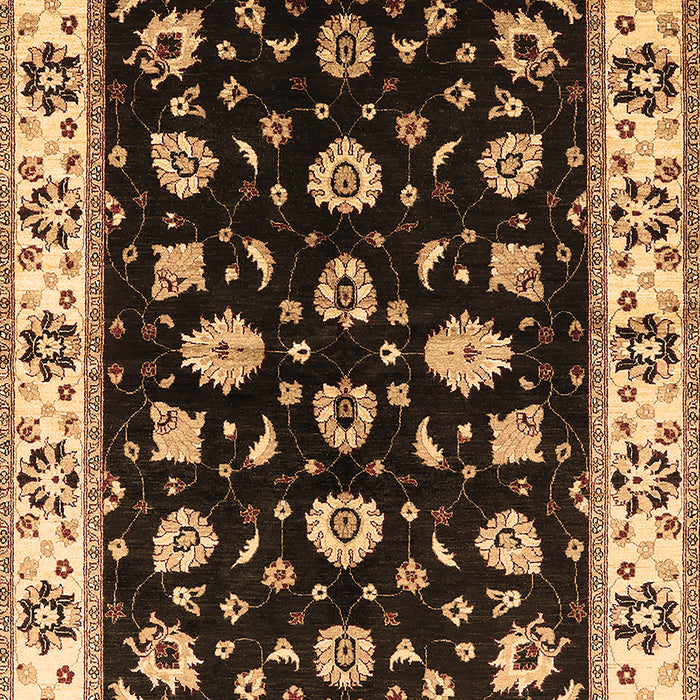 Oriental Brown Traditional Rug, urb2880brn