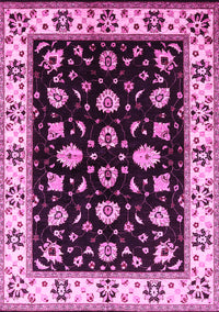 Oriental Pink Traditional Rug, urb2880pnk