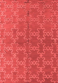 Oriental Red Industrial Rug, urb2881red