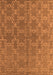 Oriental Orange Industrial Rug, urb2881org