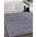 Machine Washable Industrial Modern Grape Purple Rug in a Family Room, wshurb2881