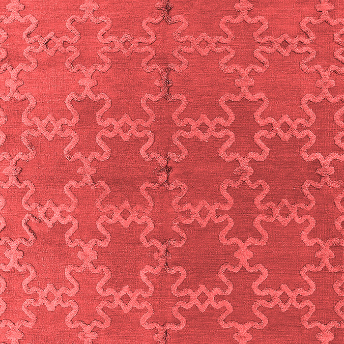 Machine Washable Oriental Red Industrial Rug, wshurb2881red