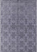 Mid-Century Modern Purple Oriental Rug, urb2881