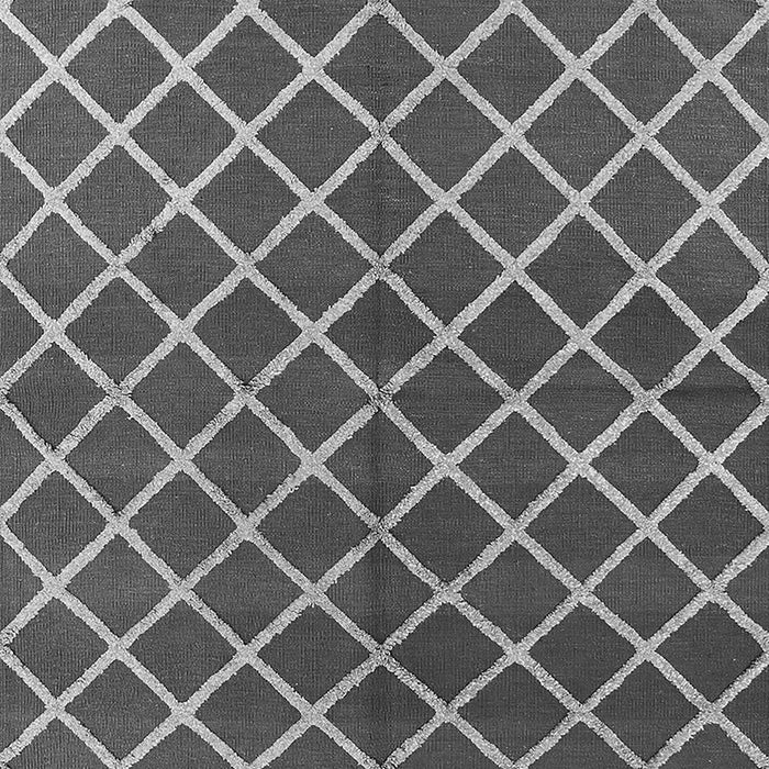 Machine Washable Oriental Gray Industrial Rug, wshurb2882gry