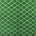 Square Machine Washable Oriental Emerald Green Industrial Area Rugs, wshurb2882emgrn