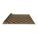 Sideview of Oriental Brown Industrial Rug, urb2882brn