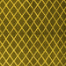 Square Machine Washable Oriental Yellow Industrial Rug, wshurb2882yw