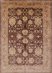 Machine Washable Industrial Modern Brown Sand Brown Rug, wshurb2883