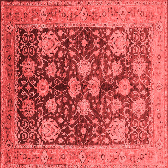 Oriental Red Traditional Rug, urb2883red