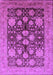 Oriental Purple Traditional Rug, urb2883pur