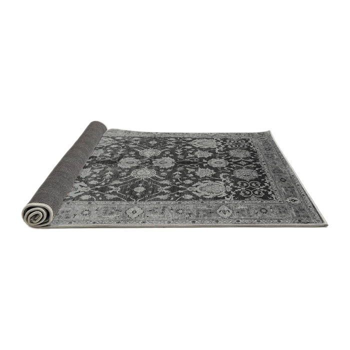 Sideview of Oriental Gray Traditional Rug, urb2883gry