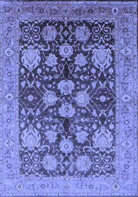 Oriental Blue Traditional Rug, urb2883blu