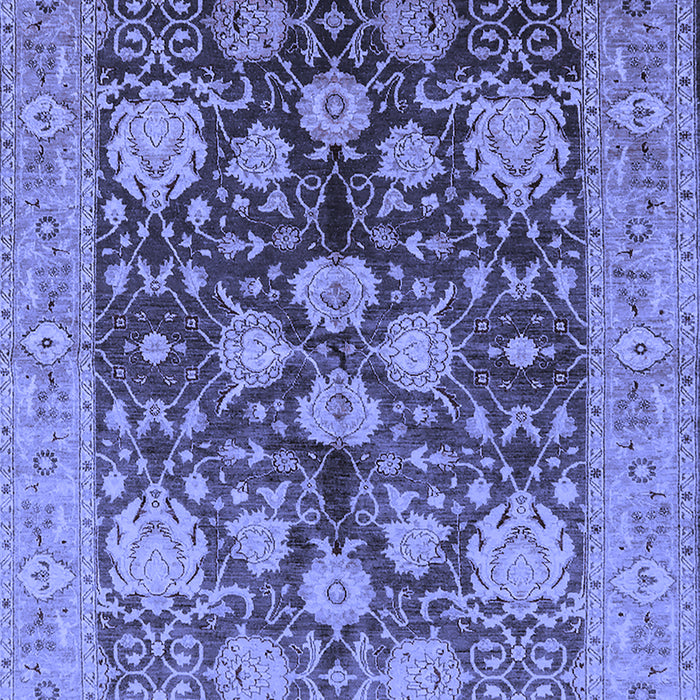 Oriental Blue Traditional Rug, urb2883blu