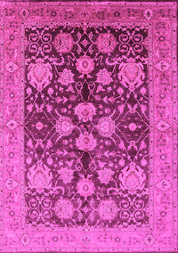 Oriental Pink Traditional Rug, urb2883pnk