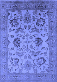 Oriental Blue Traditional Rug, urb2884blu