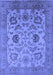 Oriental Blue Traditional Rug, urb2884blu