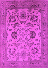 Oriental Pink Traditional Rug, urb2884pnk