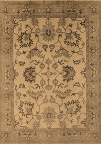 Oriental Brown Traditional Rug, urb2884brn