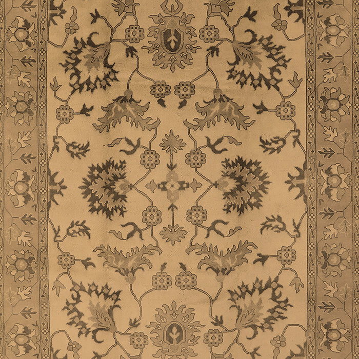 Oriental Brown Traditional Rug, urb2884brn