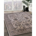 Machine Washable Industrial Modern Puce Purple Rug in a Family Room, wshurb2884