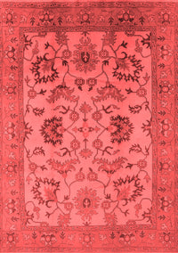 Oriental Red Traditional Rug, urb2884red