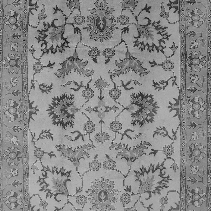 Machine Washable Oriental Gray Traditional Rug, wshurb2884gry