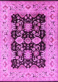 Oriental Pink Traditional Rug, urb2885pnk