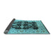 Sideview of Oriental Light Blue Traditional Rug, urb2885lblu