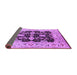 Sideview of Oriental Purple Traditional Rug, urb2885pur