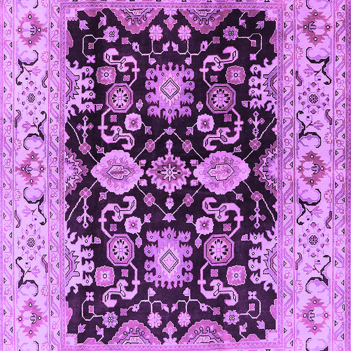 Oriental Purple Traditional Rug, urb2885pur