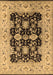 Oriental Brown Traditional Rug, urb2885brn