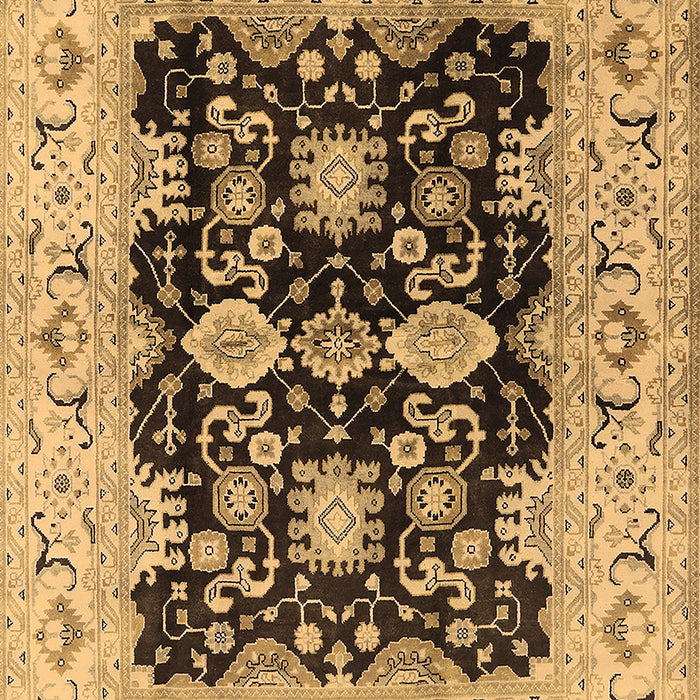 Oriental Brown Traditional Rug, urb2885brn