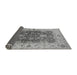 Sideview of Oriental Gray Traditional Rug, urb2886gry