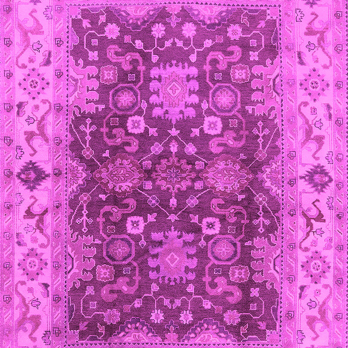Machine Washable Oriental Pink Traditional Rug, wshurb2886pnk