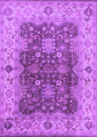 Oriental Purple Traditional Rug, urb2886pur