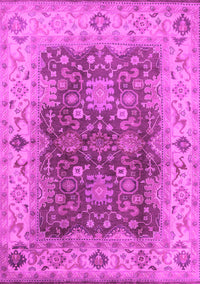 Oriental Pink Traditional Rug, urb2886pnk