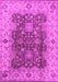 Oriental Pink Traditional Rug, urb2886pnk