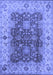 Oriental Blue Traditional Rug, urb2886blu