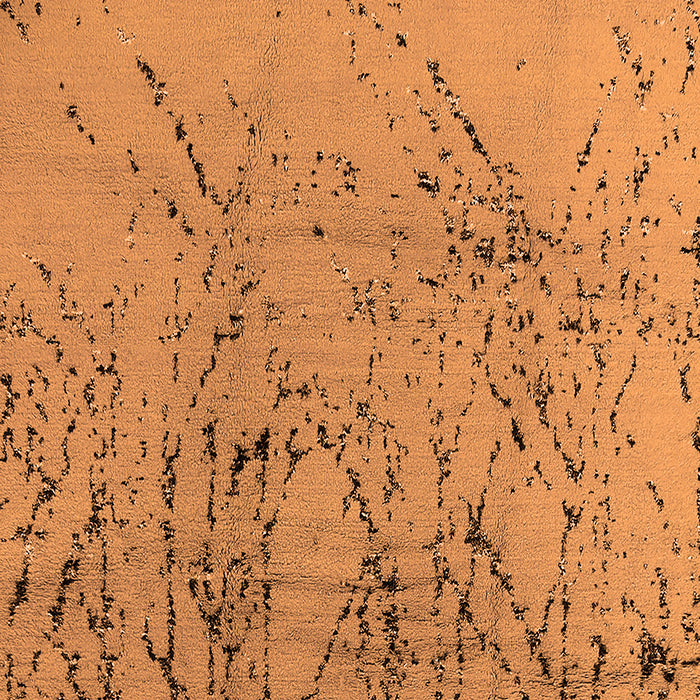 Solid Orange Modern Rug, urb2887org