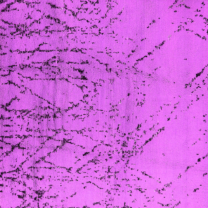 Square Solid Pink Modern Rug, urb2887pnk
