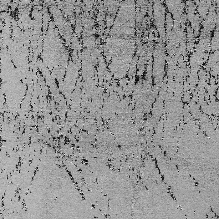 Machine Washable Solid Gray Modern Rug, wshurb2887gry