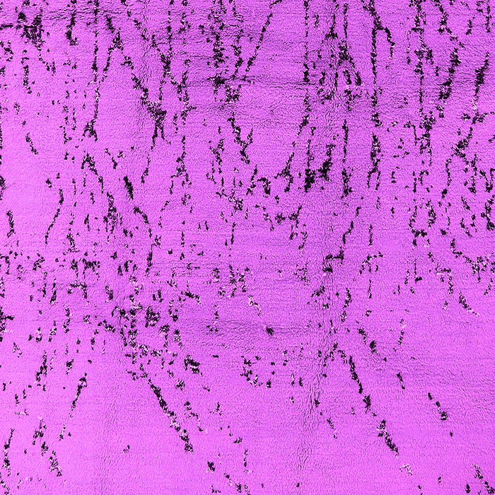 Machine Washable Solid Pink Modern Rug, wshurb2887pnk