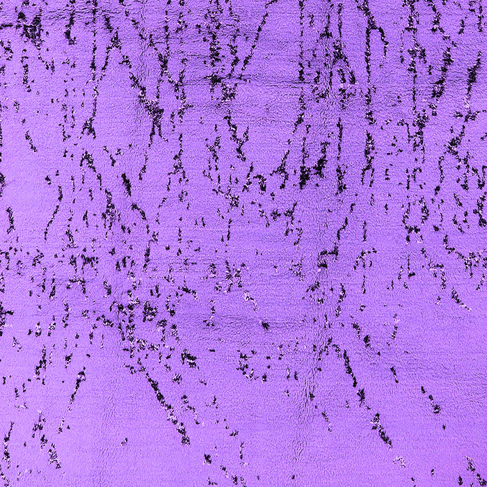 Solid Purple Modern Rug, urb2887pur
